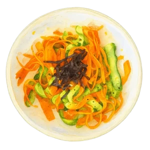 receta Zanahoria y Pepino